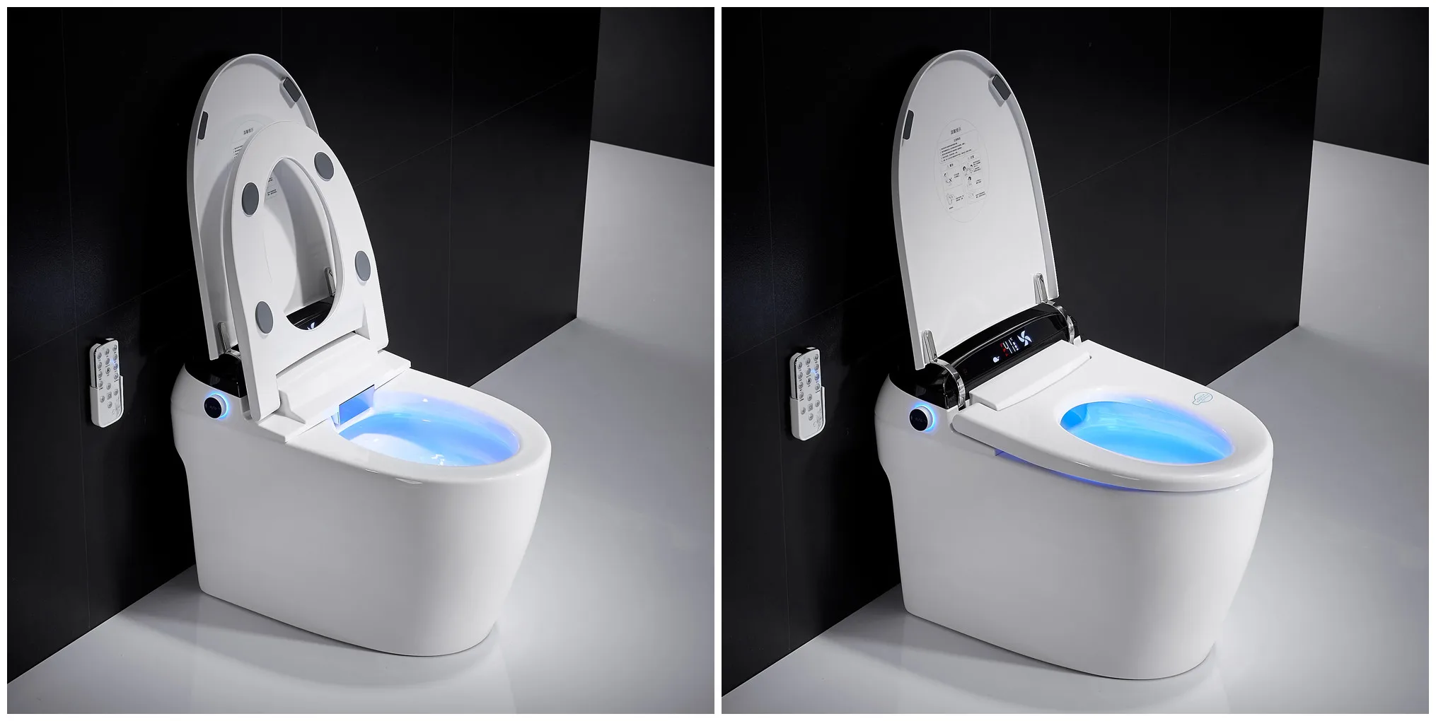 Bathroom Commode With Auto Open Cover Auto Cleaning Intelligent Toilet ...