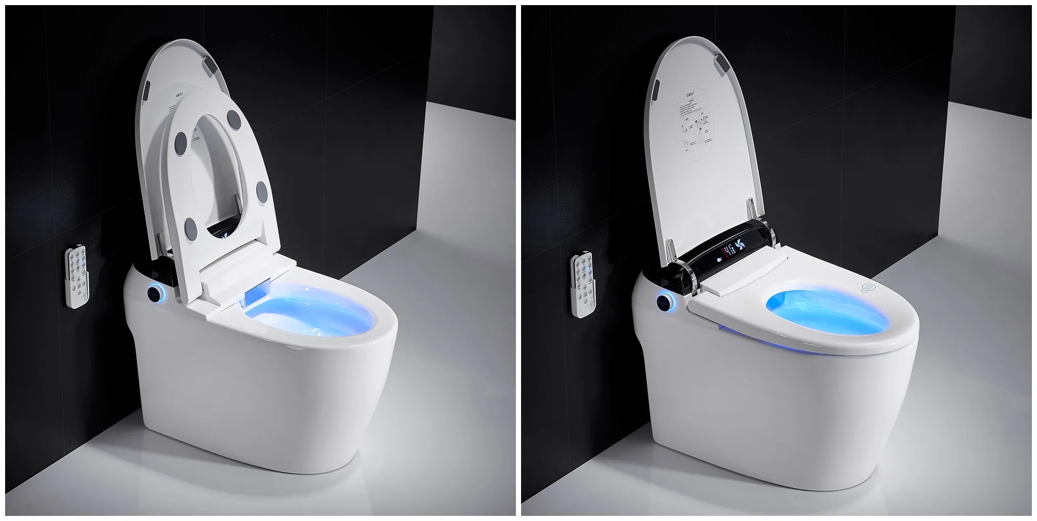 bathroom commode with Auto Open Cover Auto Cleaning Intelligent Toilet