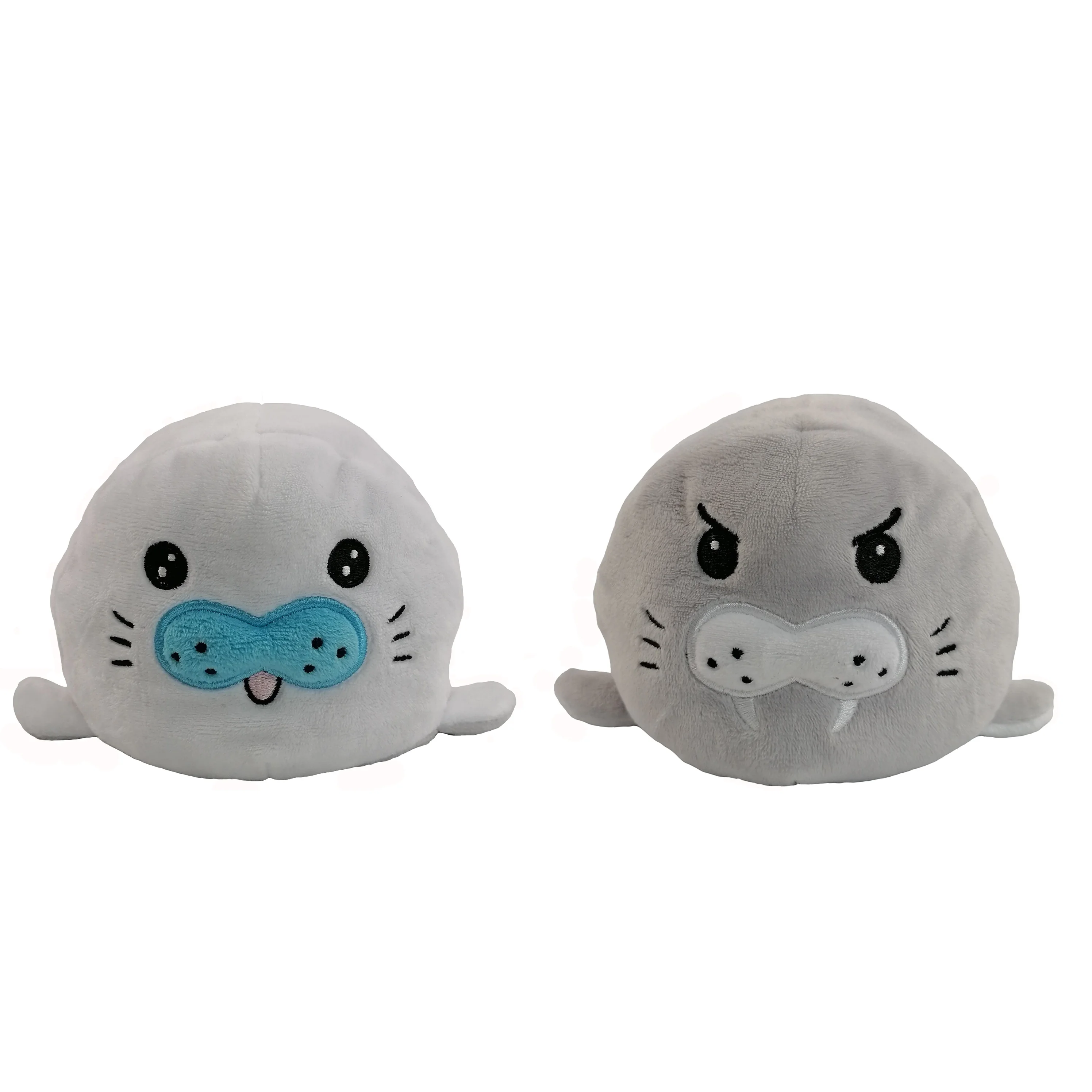 reversible seal plush