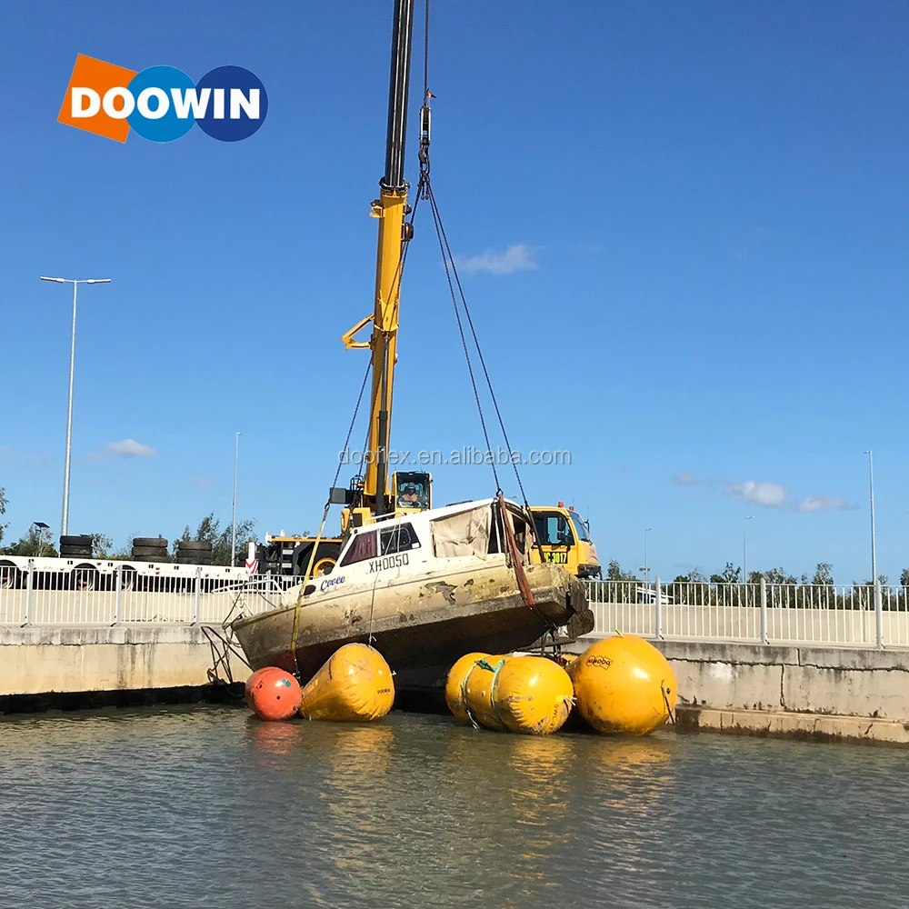Coussin gonflable pour navire - LP series - DOOWIN - Underwater Lift Bags &  Water Weight Bags - de levage / de flottaison / de renflouement