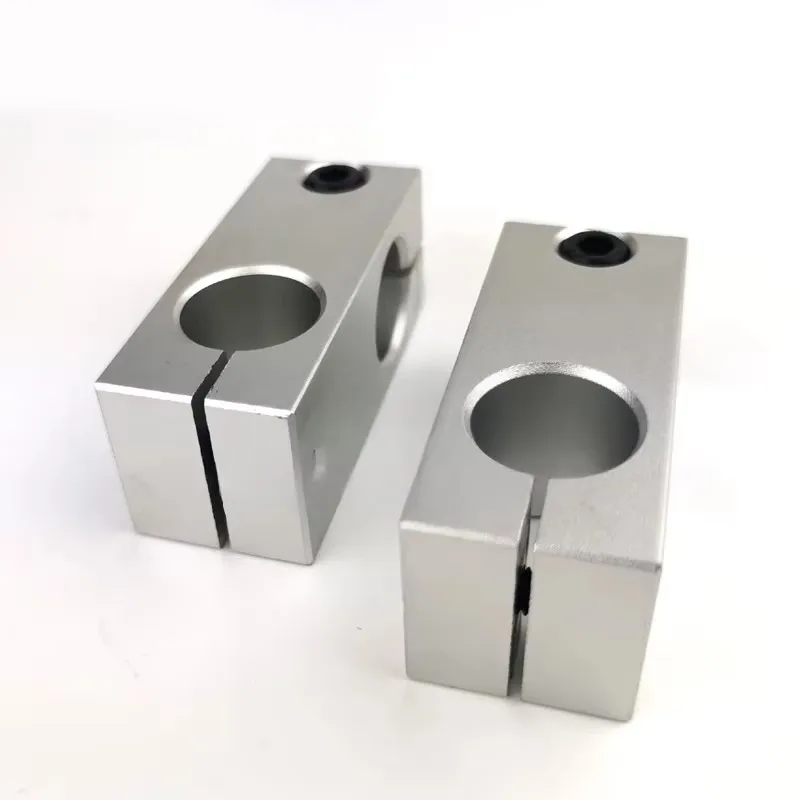 product cross optical axis fixing bracket connector rail locking block vertical horizontal clamp aluminum alloy 3d printer decoration-15