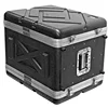 Flight Case Parts Light weight 8 Space Mid Size ABS Rack Case 8U PA DJ Medium Depth Amp Effects 8 Inch 2U DJ Shallow Rack Case