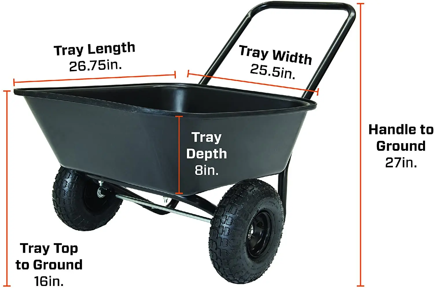 Тачка Садовая Trallfa Barrow t120.