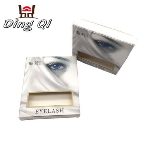 Custom gift paper eyelash packaging box cosmetic packaging