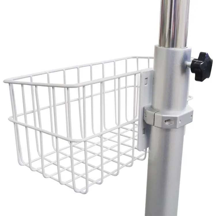 product hospital medical stainless steel monitoring instrument trolley for ecg ultrasound cart-69