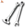 Multipurpose tool reversible ratchet handle wrench Box end wrench CRV Combination Spanner