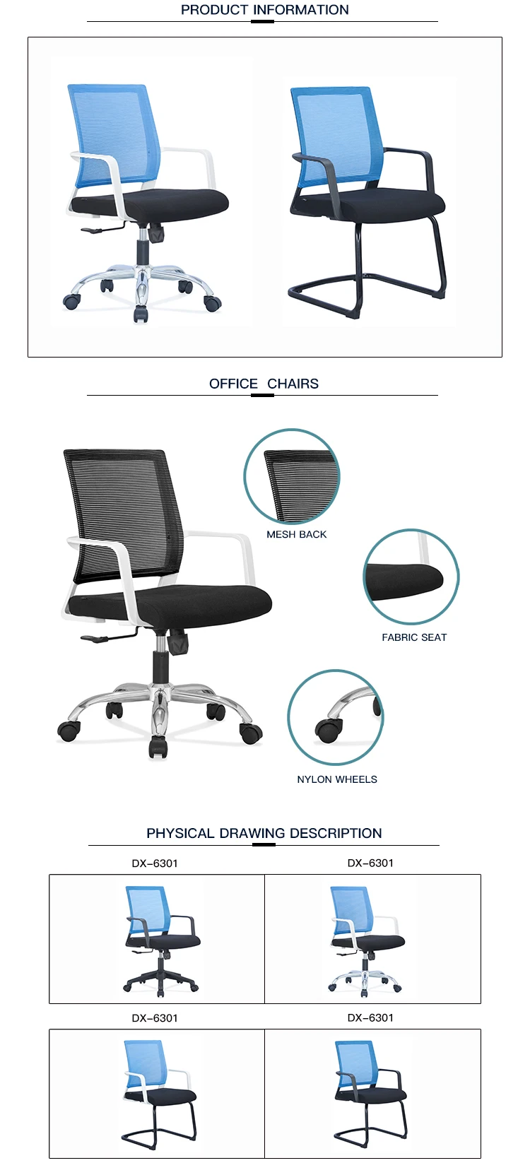Dious Middle East market ergonomic armrest lifting chair set good price computer table office chairs