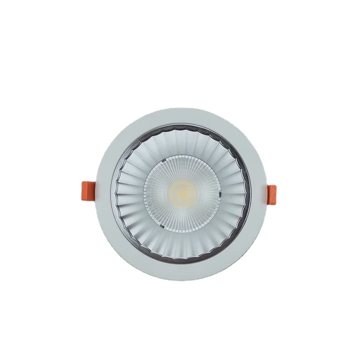 Manufacturer prices dim to warm recess ceiling pot retrofit light cob led crystal trimless luxury gold downlights