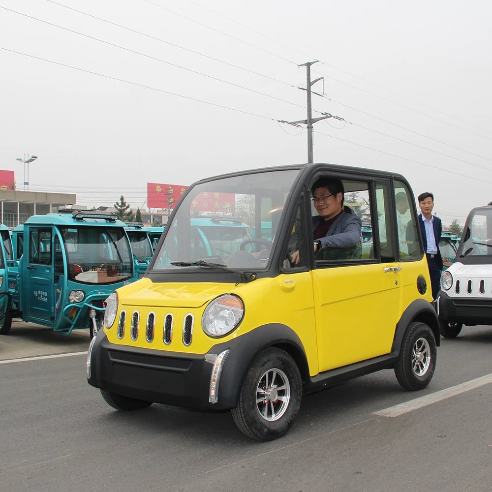 Left Steering 4 Wheel City Adult Electric Vehicles For Sale Commuting