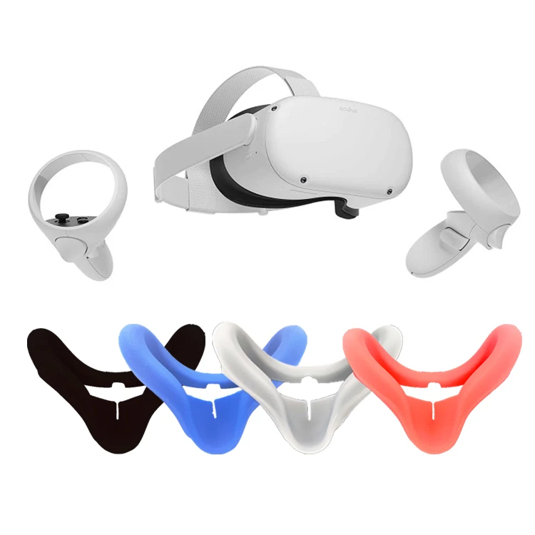 
Ready To Ship New VR Accessories Silicone Protection Skin Face Cover For Oculus Quest 2 
