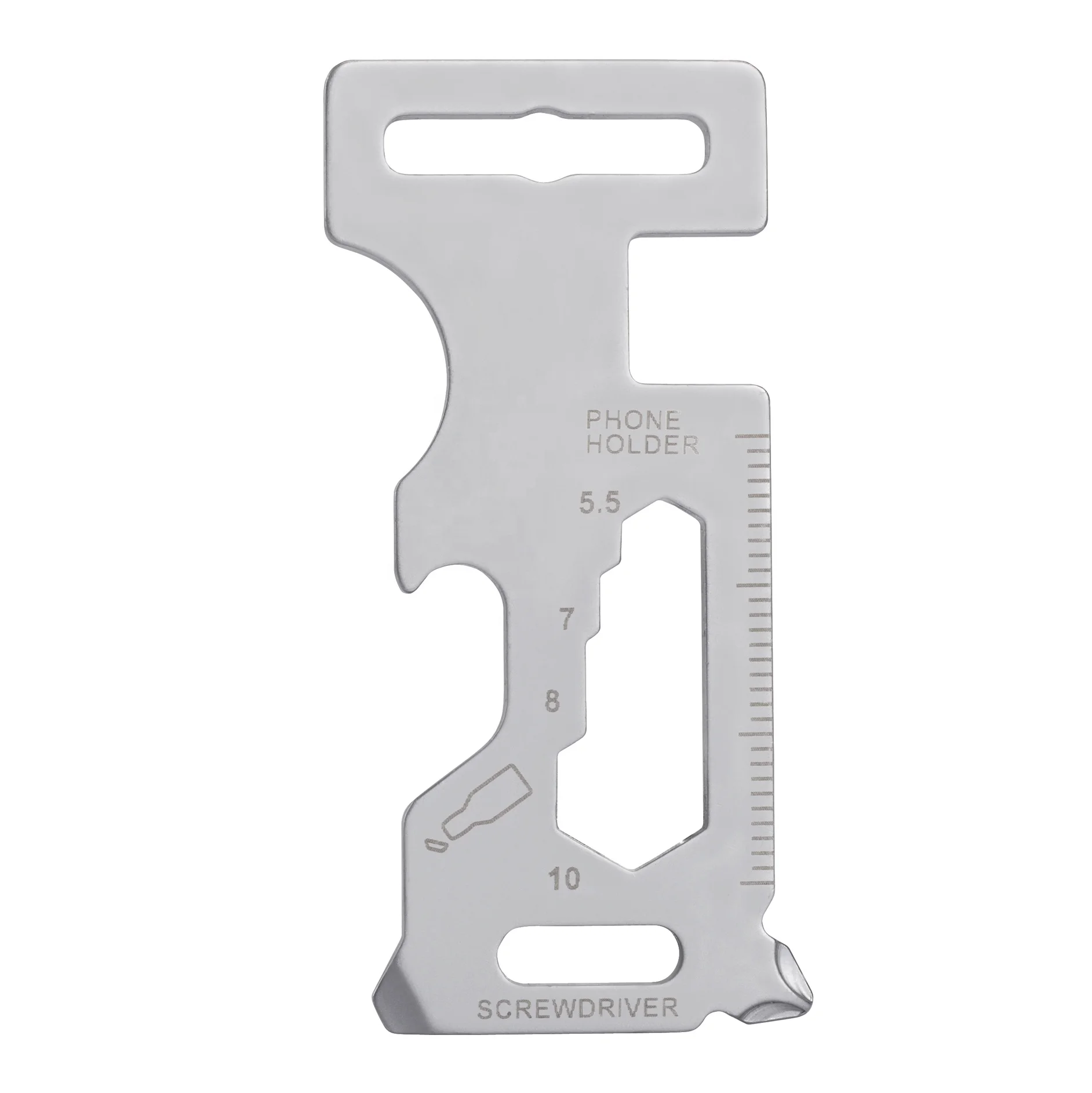 Hexagon Wrench Screwdriver Wrench 5 Functions Keychain Multitools