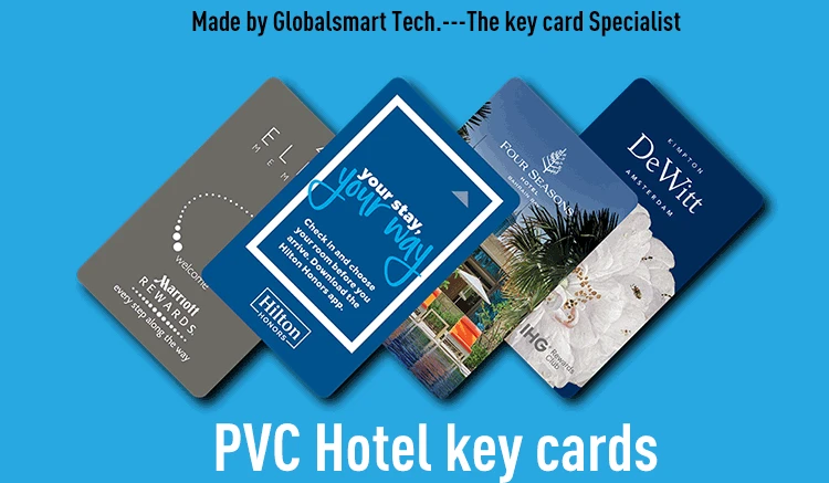 Hot selling salto key cards plastic tags for hotel rooms