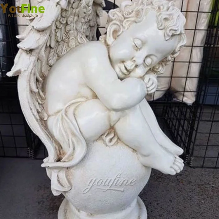 Esculpida Estatua Querubim Anjo Bebe Dormindo Na Bola Buy Estatua Do Anjo Do Bebe Dormindo Querubim Anjo Bebe Estatua Esculpida Estatua Do Anjo Do Bebe Product On Alibaba Com
