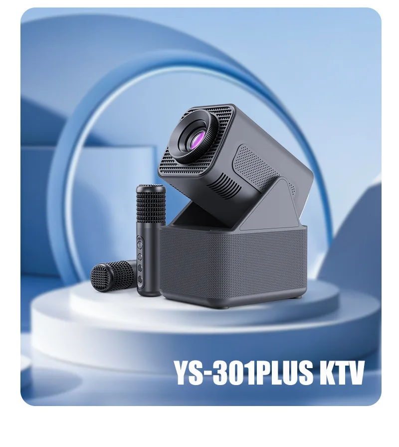 Projector Definition Computer Rgb YS-301 Ultra-High-Definition Mini Projector RGB for Home Theatre ...