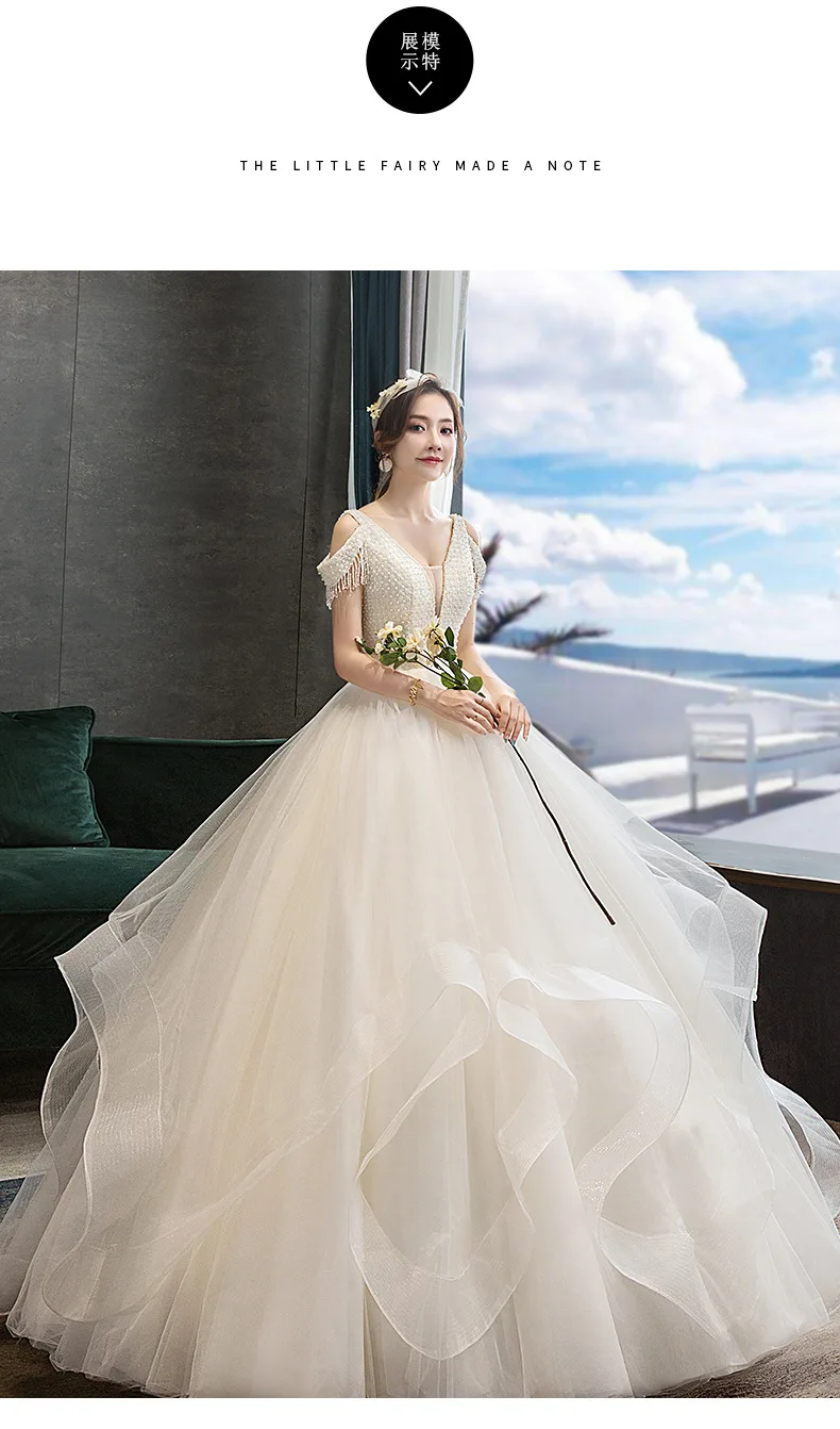 Loose Off Shoulder Open Bust Sexy Wedding Bridal Dress 2019 Crystal Luxury Puffy Ball Gown Wedding Dresses Floor Length