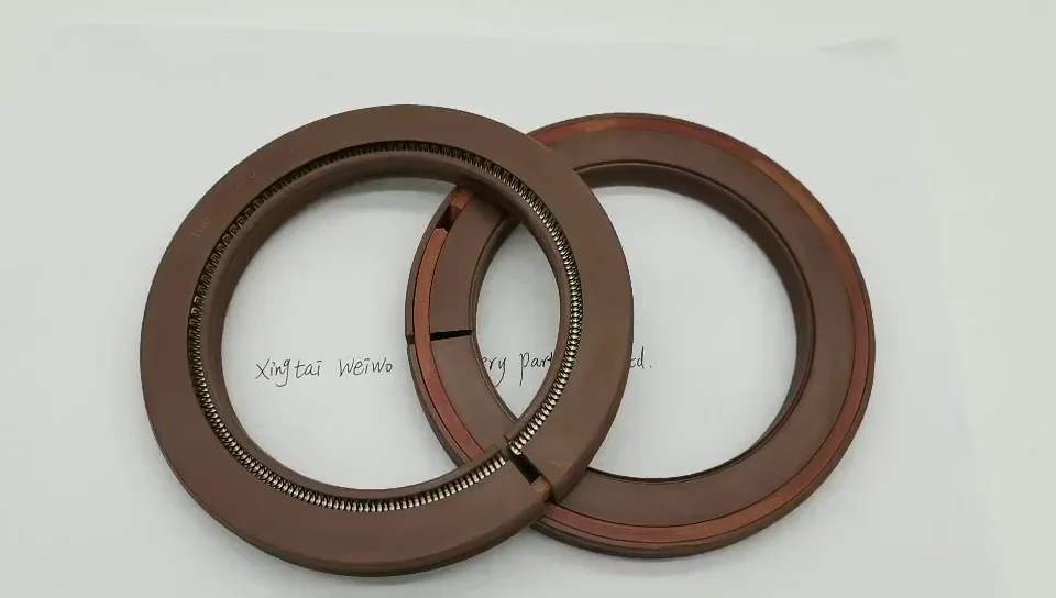 Unique Bargains Universal Oil Seal TC Seal Ring Rotary Shaft Seal 35x80x10mm High Pressure Fkm Rubber Brown 2 Pcs