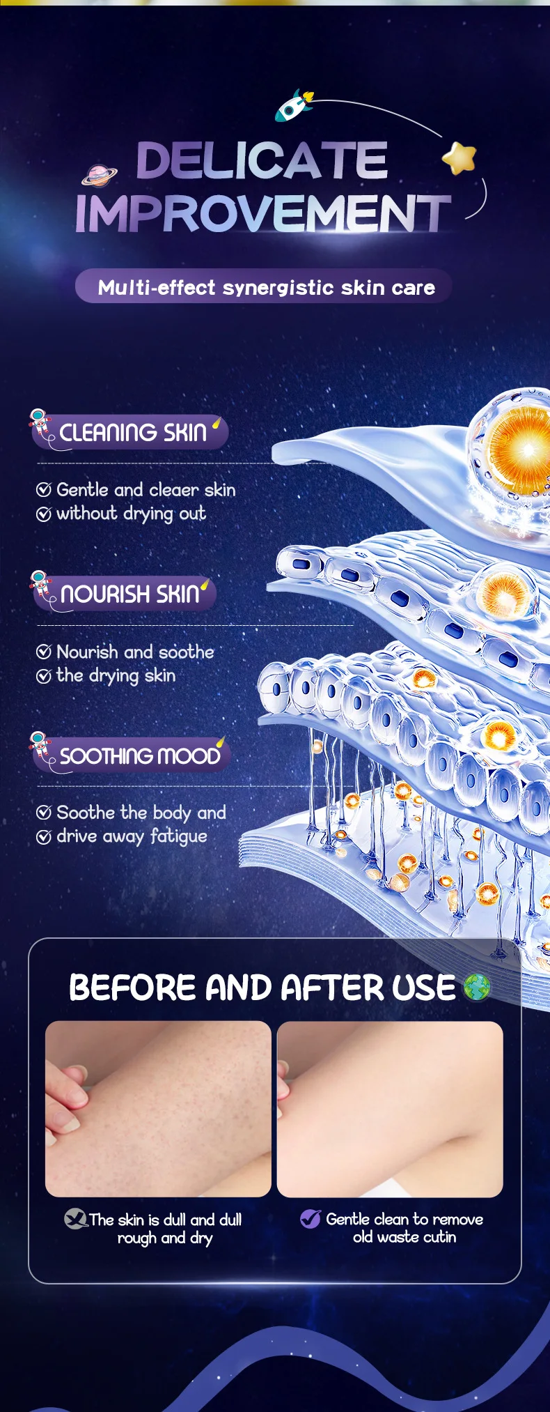 SADOER 120g Full English Planet Bath Salt Ball Natural Rose Lavender Scent Mineral Cross-Border Wholesale for Body Use