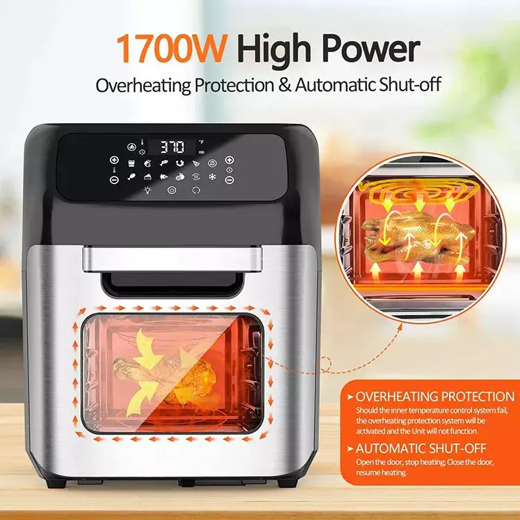 Factory 2023 New Design Hot Sale No Oil Air Fryer Large Capacity Air