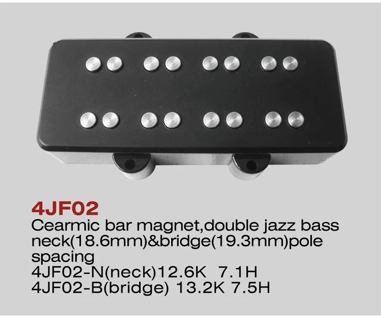 double jazz bass pickup