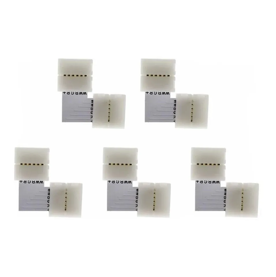 L X T Shape 6pin 5pin 4pin RGBCCT RGBW RGB Solderless Connector to PCB Connector