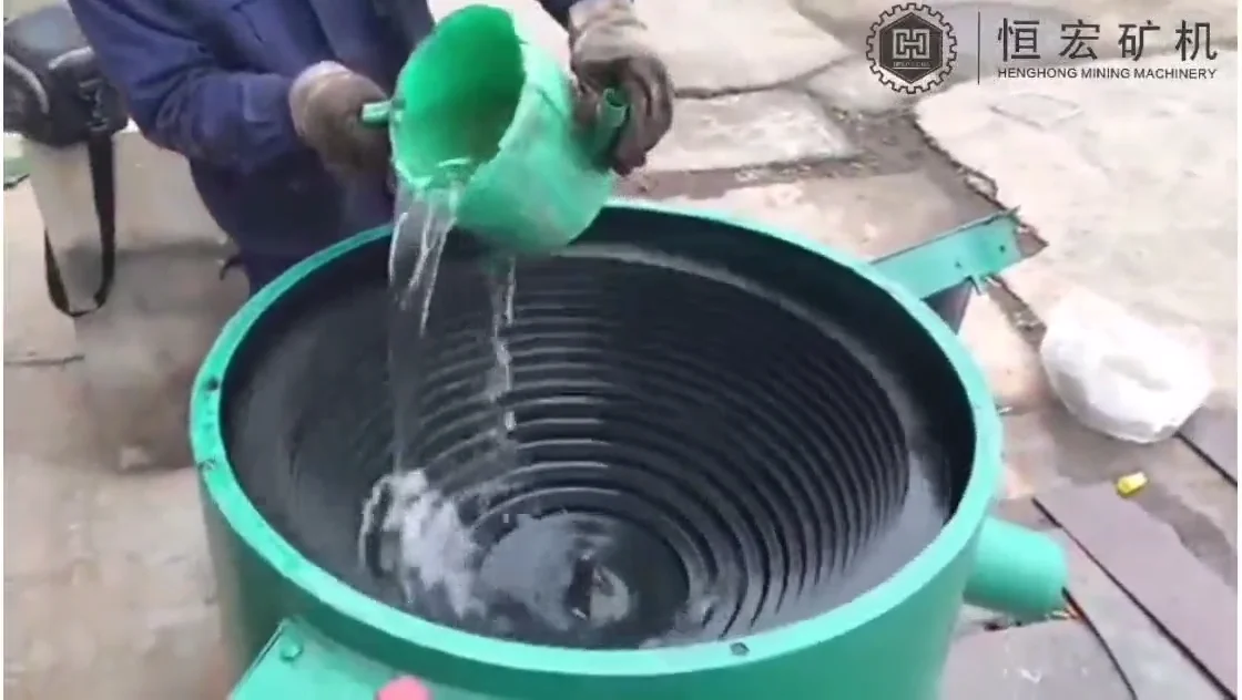 (high Quality) Blue Bowl Gold Recovery/separator Machine Falcon Knelson