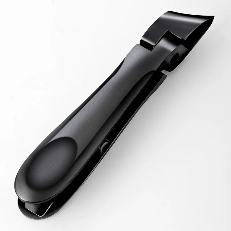 product customized stainless steel nail cutter pedicure tools nail clipper set with catcher-3