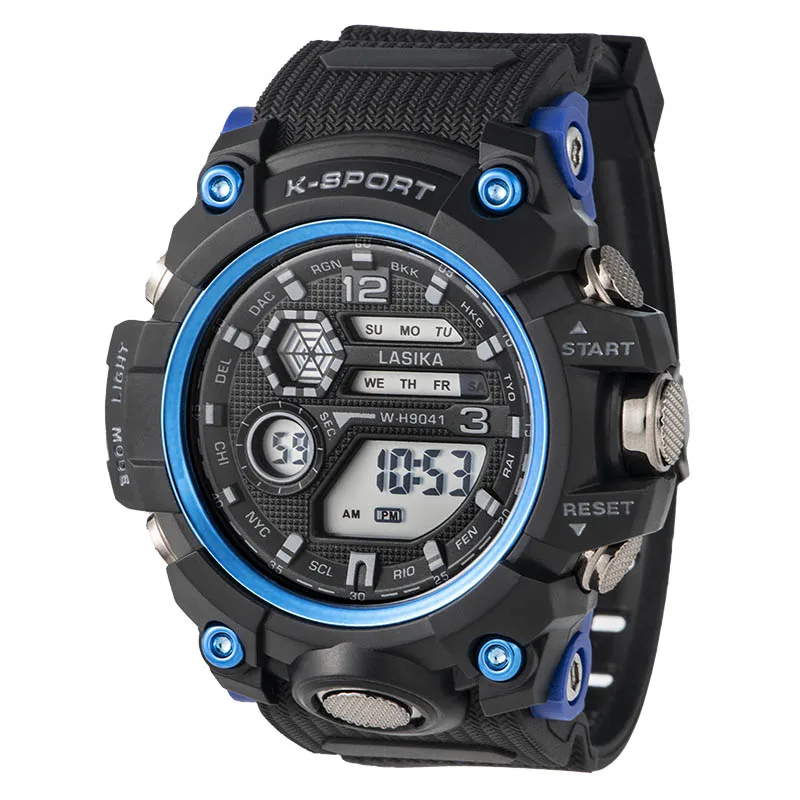 Lasika Wholesale Digital Watch Fashion Analog Digital Alarm Luminous