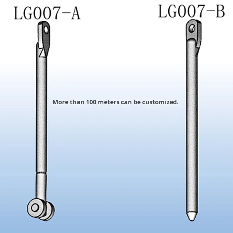 Connecting Rod LG002 (Pull Rod) Alloy Square Shape Cutting Service for Decorations Customizable Sizes factory