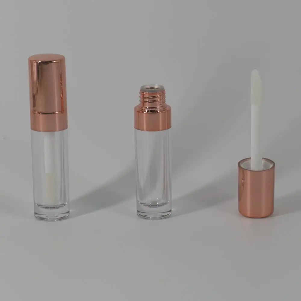 Rose Gold Lip Gloss Container Liquid Foundation Concealer Tube Empty ...