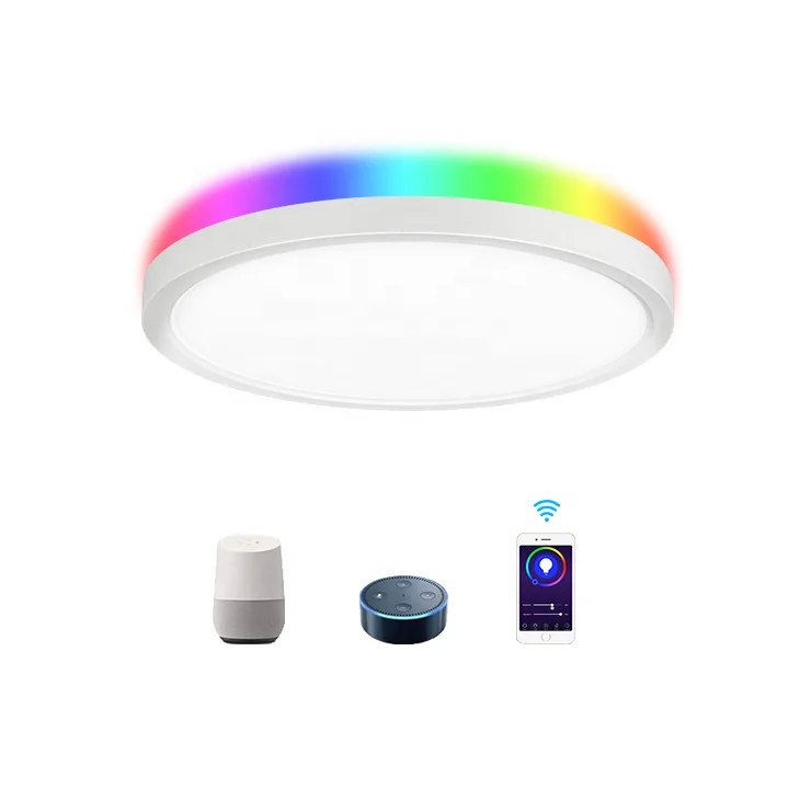 New Arrival Smart Home Decoration 24W 36W Wifi APP Control Multifunctional LED Ceiling lights