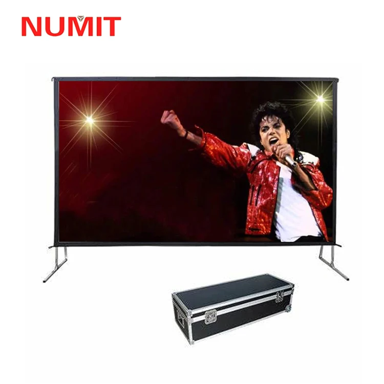 4:3 /16:9/1:1  Best Fast Fold Projection Screen With Aluminum Frame For Exhibition,Outdoor Party