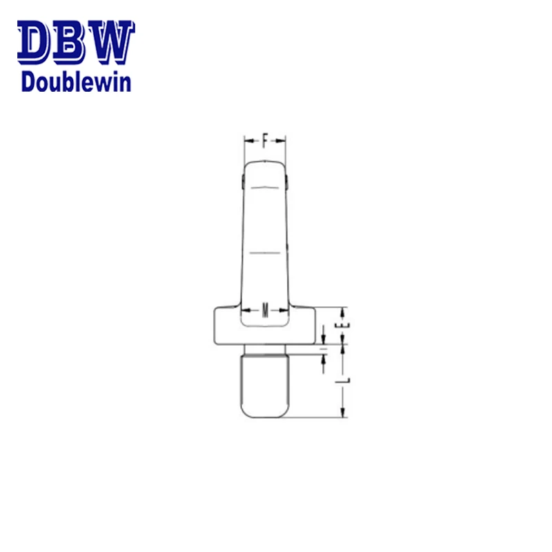 Eyebolts And Screw Type Bolted Lifting Points Alloy Steel M8 M36 M56