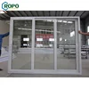 Latest UPVC/PVC Plastic Balcony 3 Panel Sliding Glass Door