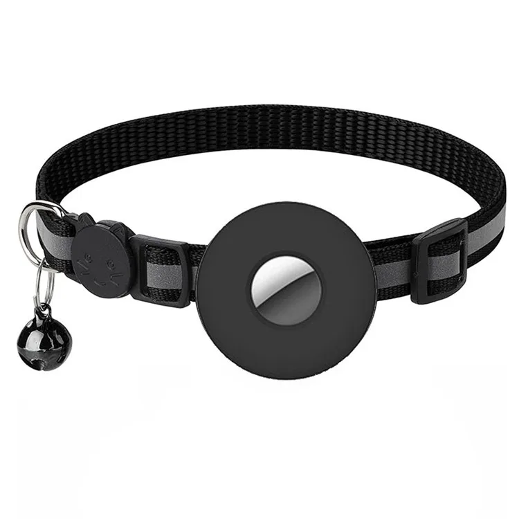 Amazon Hot Selling Airtag Cat Collar With Bell And Safety Buckle ...