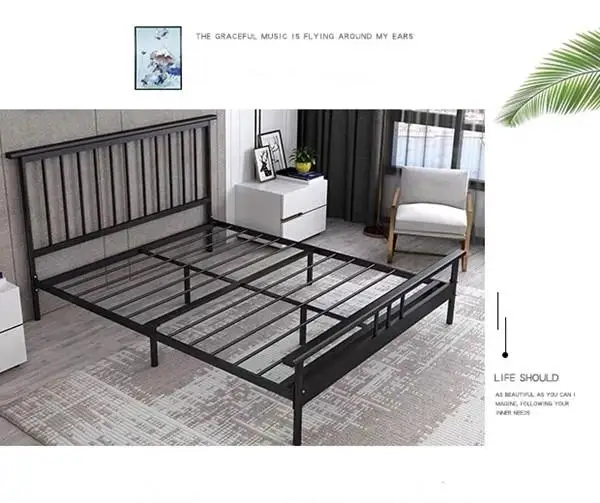 2020 new modern triple canopy wrought steel paramount canopy single luxury bed frame