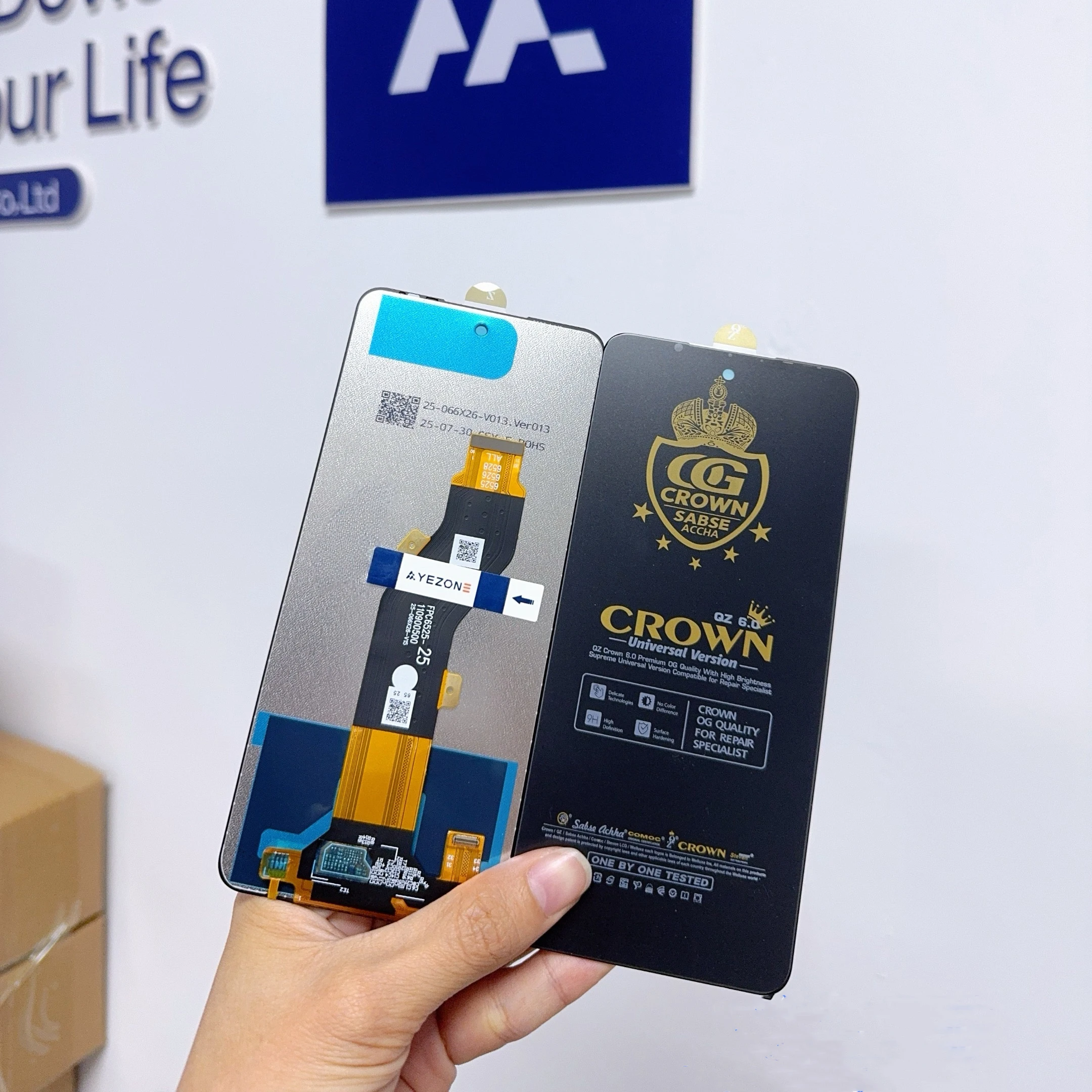 Crown Lcd Wholesale Mobile Phone Screen Replacement for Infinix