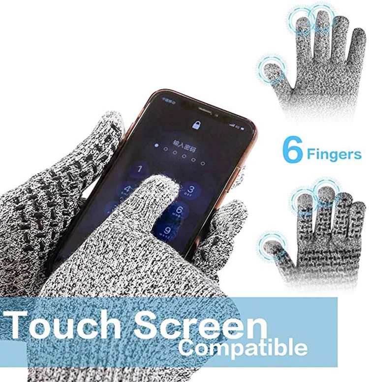 Cut resistant gloves (6)