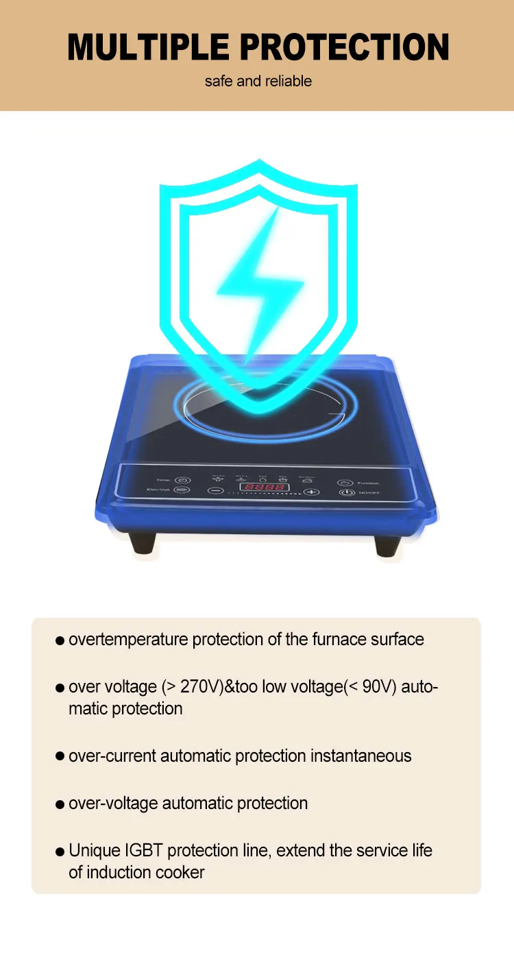 multi function induct cooker