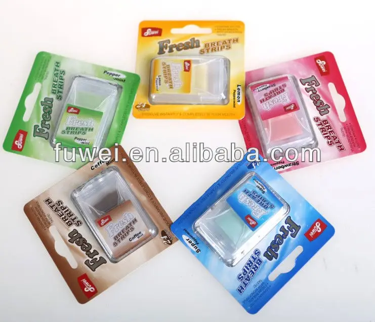24pcs fresh breath mint oral strips