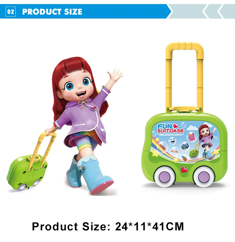 wholesale fun suitcase stationery items for school