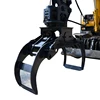High Quality Excavator Spare Parts Rotating Type Hydraulic Rock Grab hydraulic log grab