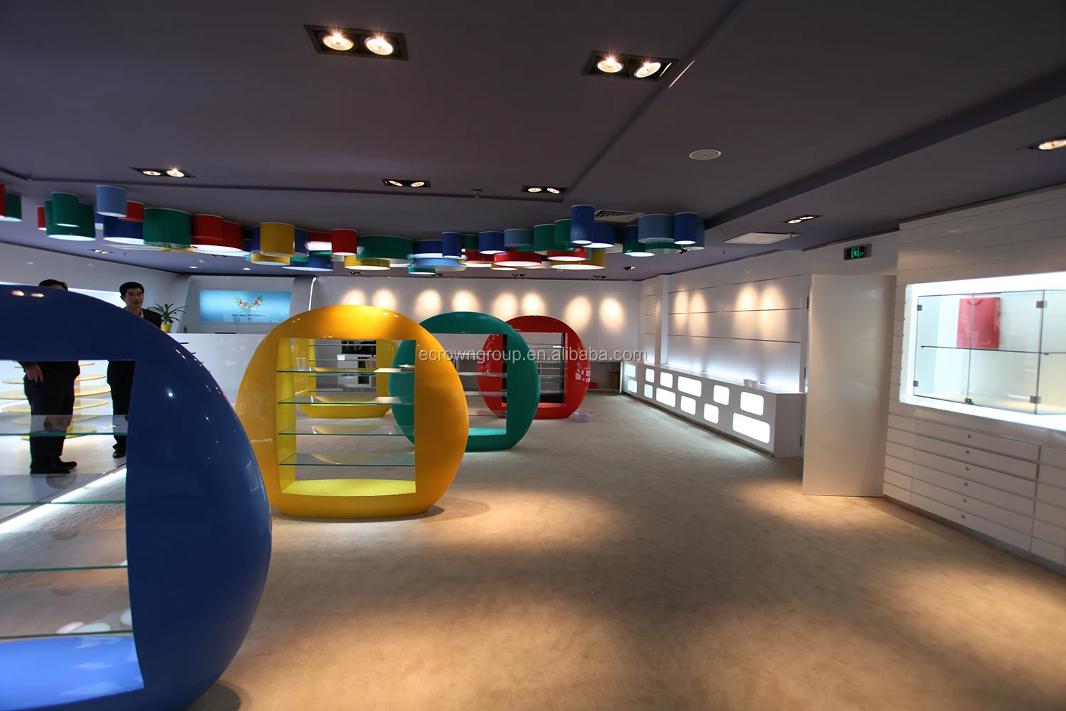 Modern Shopping Mall Toy Kiosk Toy Display Toy Shop Interior