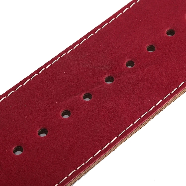 Hot Selling Gym Belt Weight Lifting Cowhide Leather Gym Weight Lifting