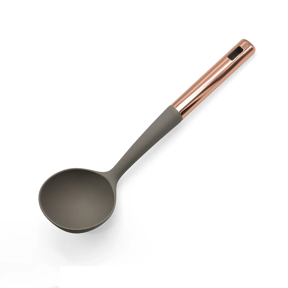 product custom wholesale nylon spatula kitchenware set cooking spatula household non stick silicone frying spatula non stick pan-5