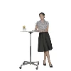 4 wheels computer portable kids study adjustable coffee table