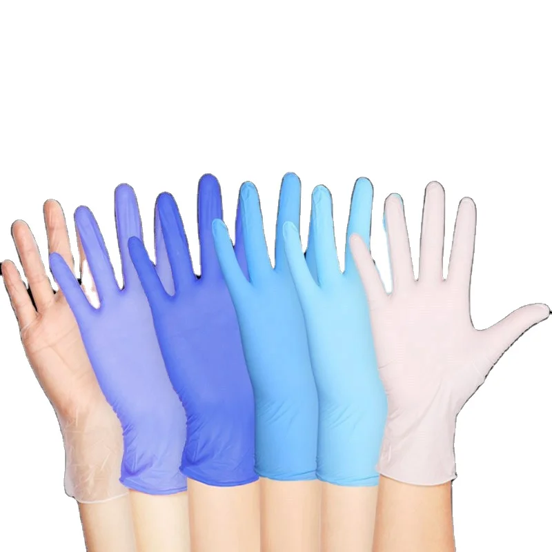 

Whole certified latex examination gloves Factory nitrile_gloves nitrile gloves powder free Malaysia,100 Pieces