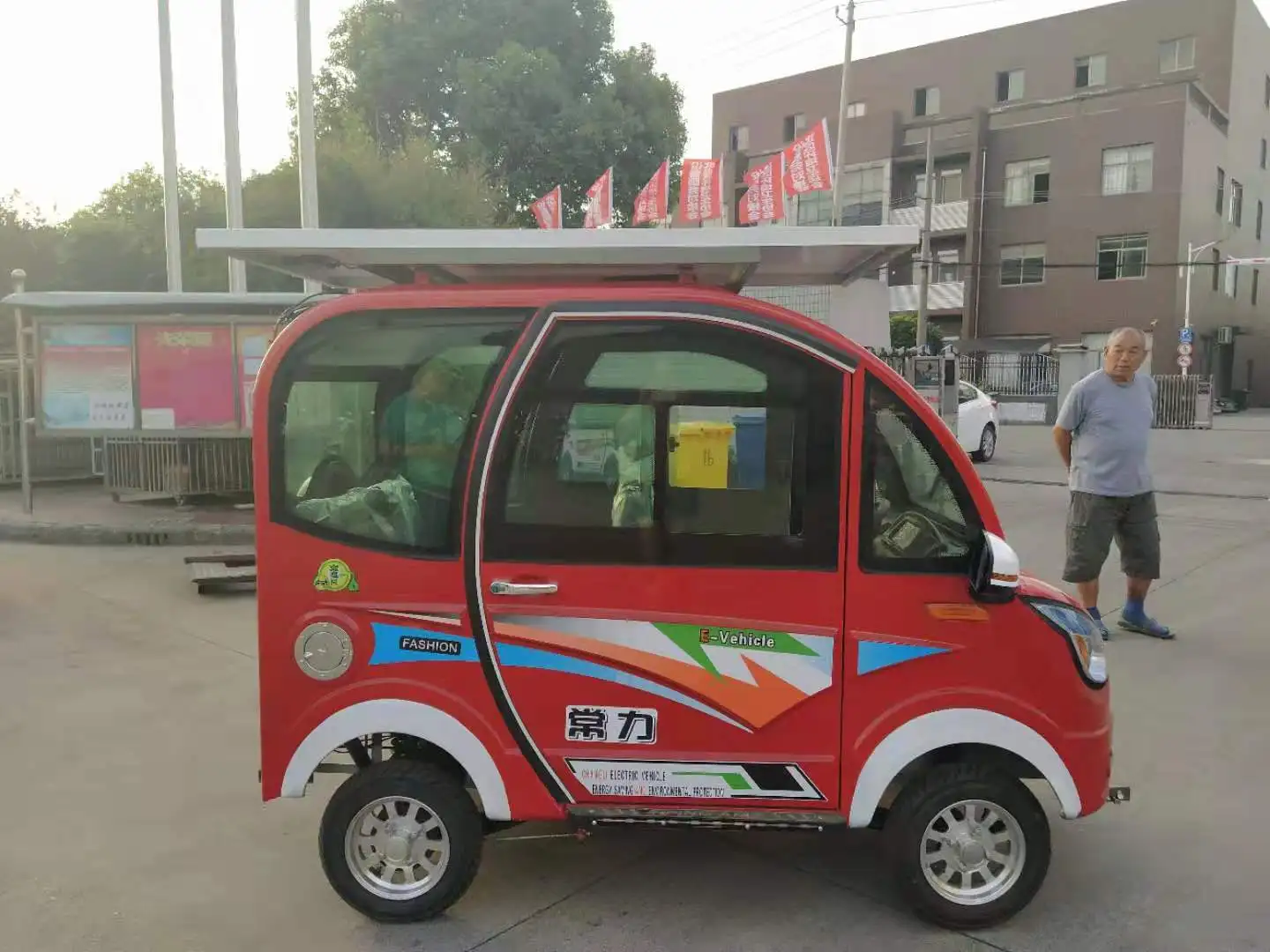 2020 Changli Fully Enclosed Electric Car For Adults Suitable For
