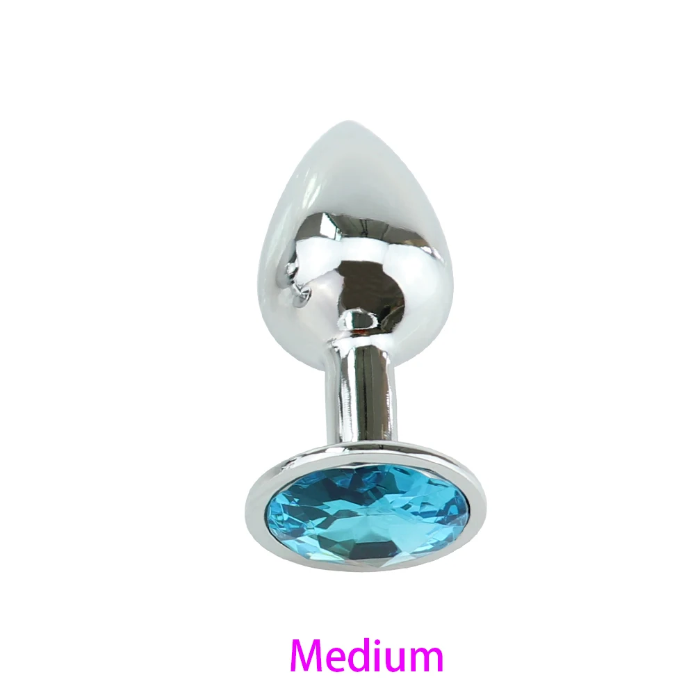 2019 Hot Selling Mini Gem Metal Anal Plug Sex Toy Buy Sex Toys Anal 