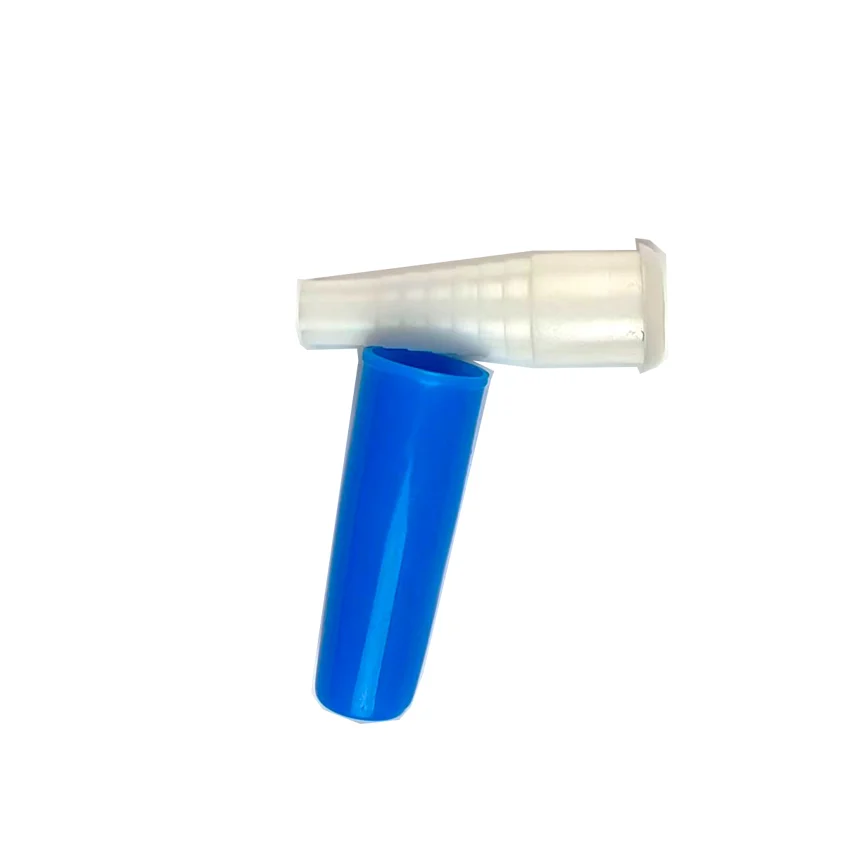 product plastic switch urine bag connector pagoda valve two piece set pvcpe material composition direct factory wholesale price-3