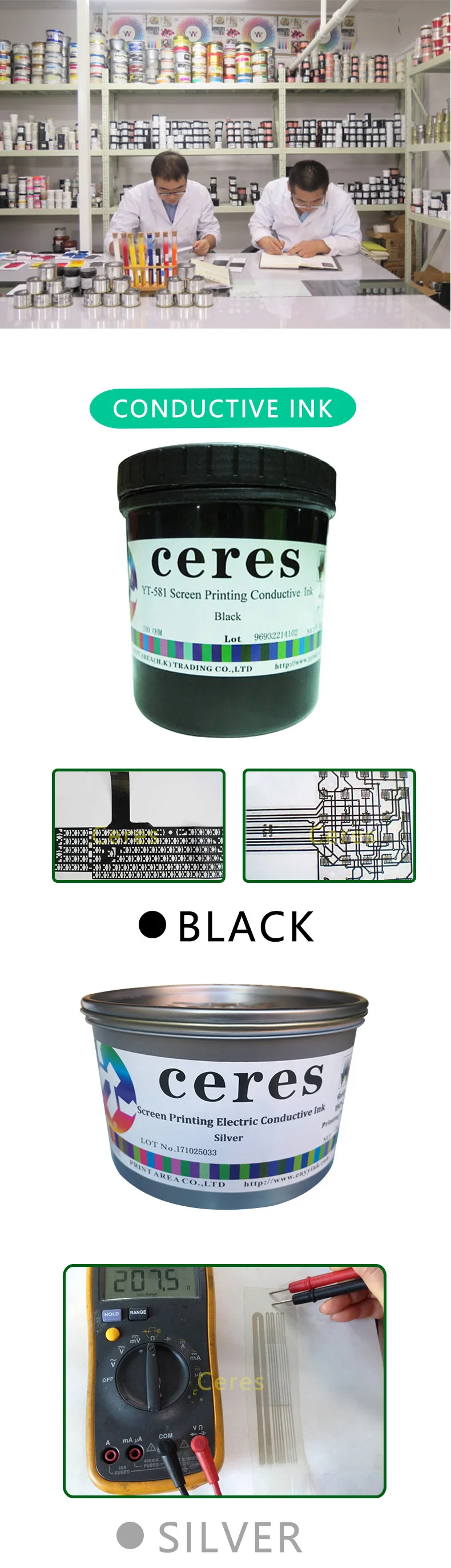 Black Pcb Conductive Ink,Liquid Pcb Conductive Carbon Paste Ink,Widely
